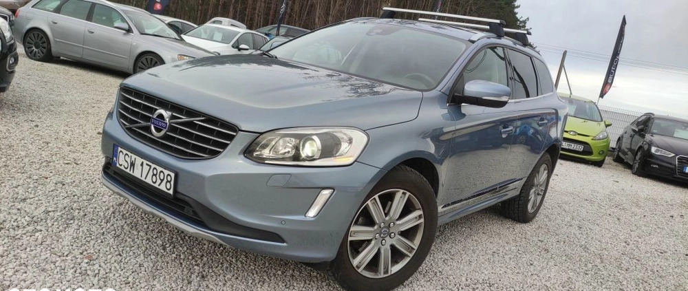 Volvo XC 60 cena 93900 przebieg: 138412, rok produkcji 2017 z Bobowa małe 781